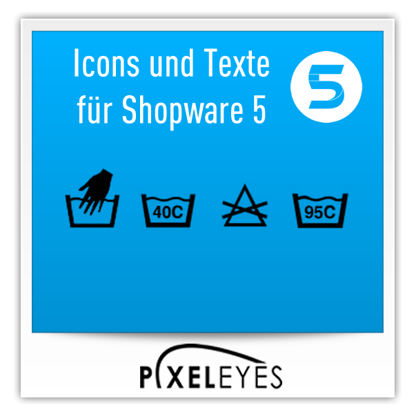 Icons und Texte für Shopware 5